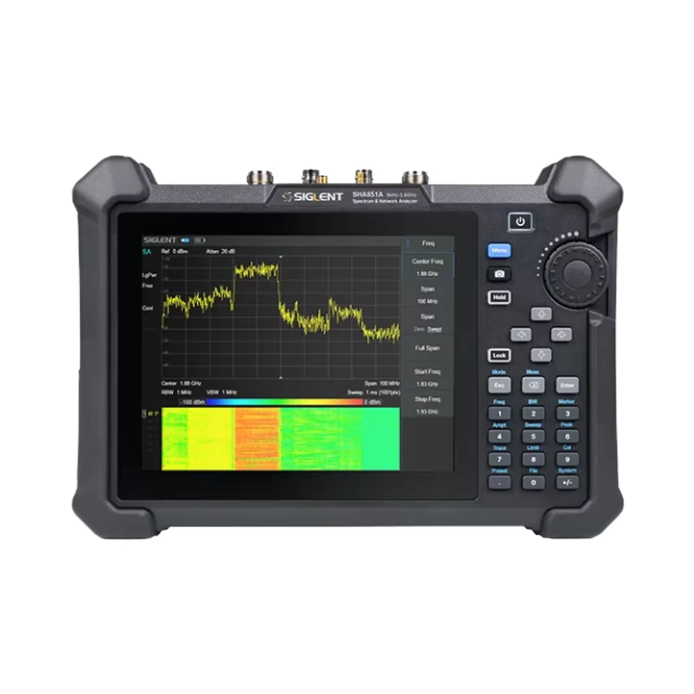 Spectrum Analyzer Tracking Generator 1.5Ghz - Analyseur de spectre Siglent SHA851A avec