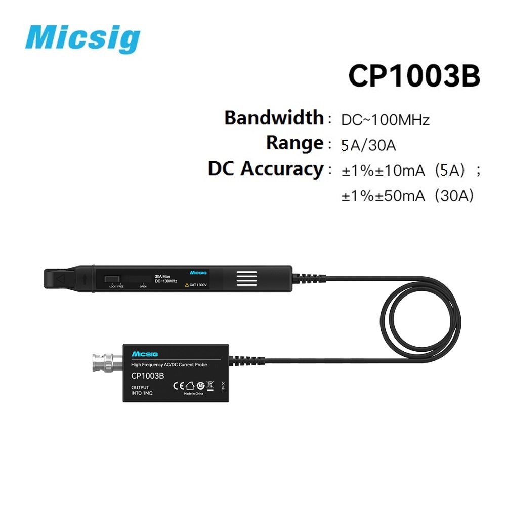 Micsig – sondes de courant AC/ - Current Probe Ac Dc 50Mhz Oscilloscope avis et prix